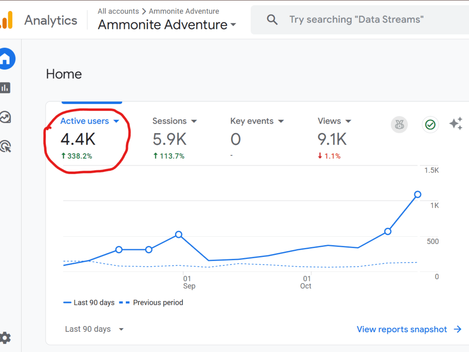 A traffic grew by 338% implementing proper SEO strategy within 90 days